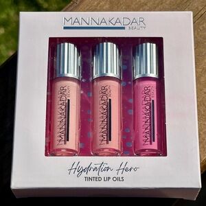 Manna Kadar NIB Hydration Hero Tinted Lip Oil Set